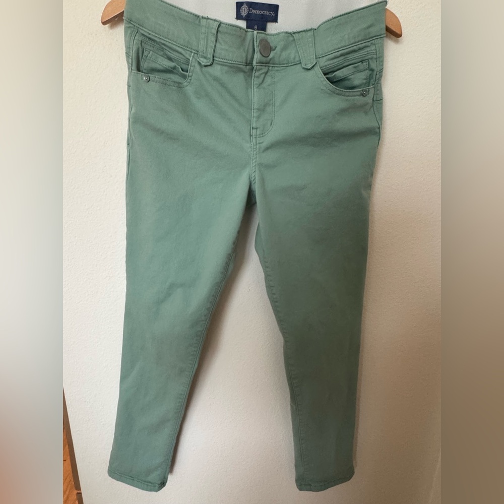 Democracy Women's Green Jeans
